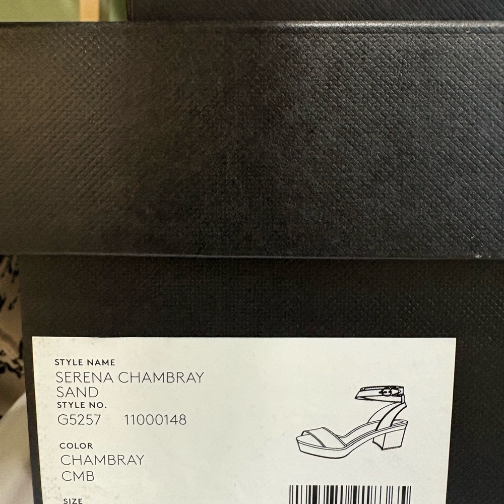Coach Dark Blue Patterned Sandals - Picture 10 of 10